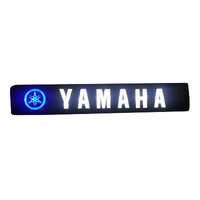 Picture of Bike Brand Name Logo LED Light for YAMAHA. Motorcycle logo light - Bike Accessories