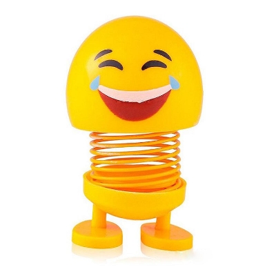 Picture of Smiley face Emoji dolls dancing emoji for Bike / Motorcycle or Car Big Size doll