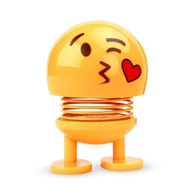 Picture of LOVE Pro Emoji doll for Bike / Motorcycle or CAR Emoji Spring Doll 1Pis Big size