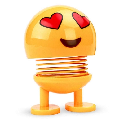 Picture of LOVE Emoji doll for Bike / Motorcycle or CAR Emoji Spring Doll 1Pis Big Size