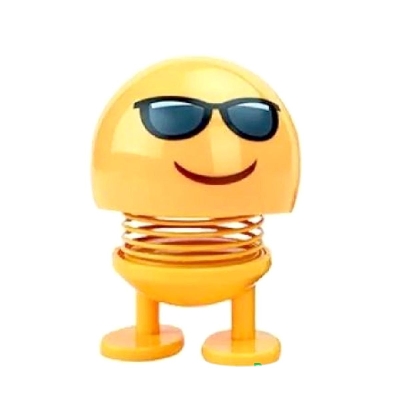 Picture of Blind Emoji dancing doll for Bike / Motorcycle/ Car ,Doll for Car Dashboard 1Pis Bis Size