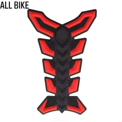 Picture of Fuel Tank pad Protector sticker for Motorcycle Tank Pad Protector Rubber Pad For All Bike red color