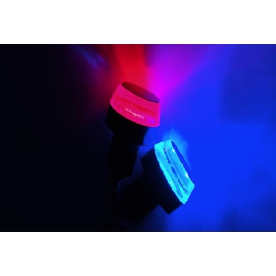 Picture of 2 PC LED Motorcycle Handlebar End Turn Signal Light Universal 22mm Indicator Flasher Handle Bar Blinker  side light