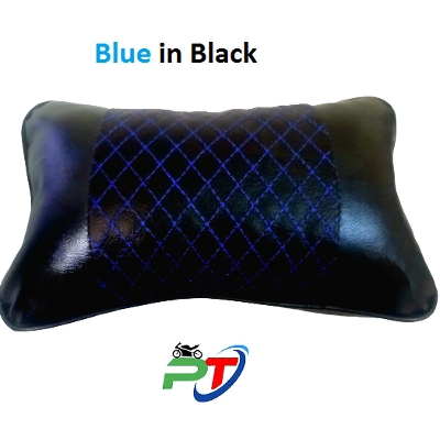 Picture of Universal Soft & Comfortable Bike Pillow For Motorcycle. Blue