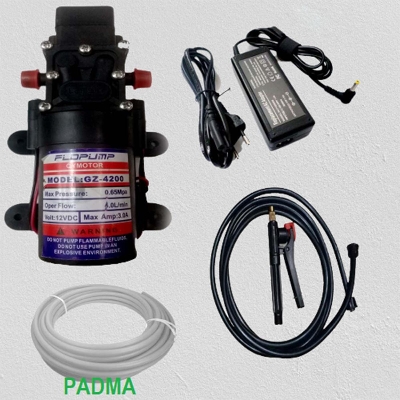 Picture of Portable Bike or Car Washer Combo Water Pump + Hose Pipe + Spray Gun + Adapter Full Set, wash For Bike Motorcycle For Garden Irrigation