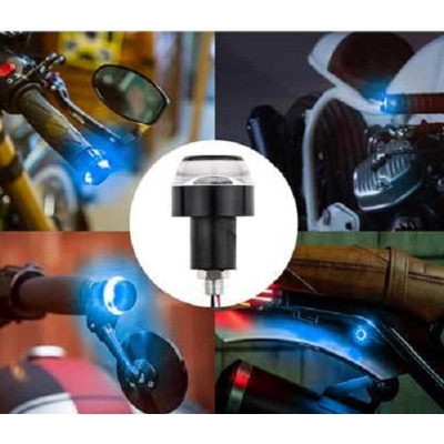 Picture of 2 pis handlebar signal light for motorcycle/ bike indicator Gutli light - Blue color