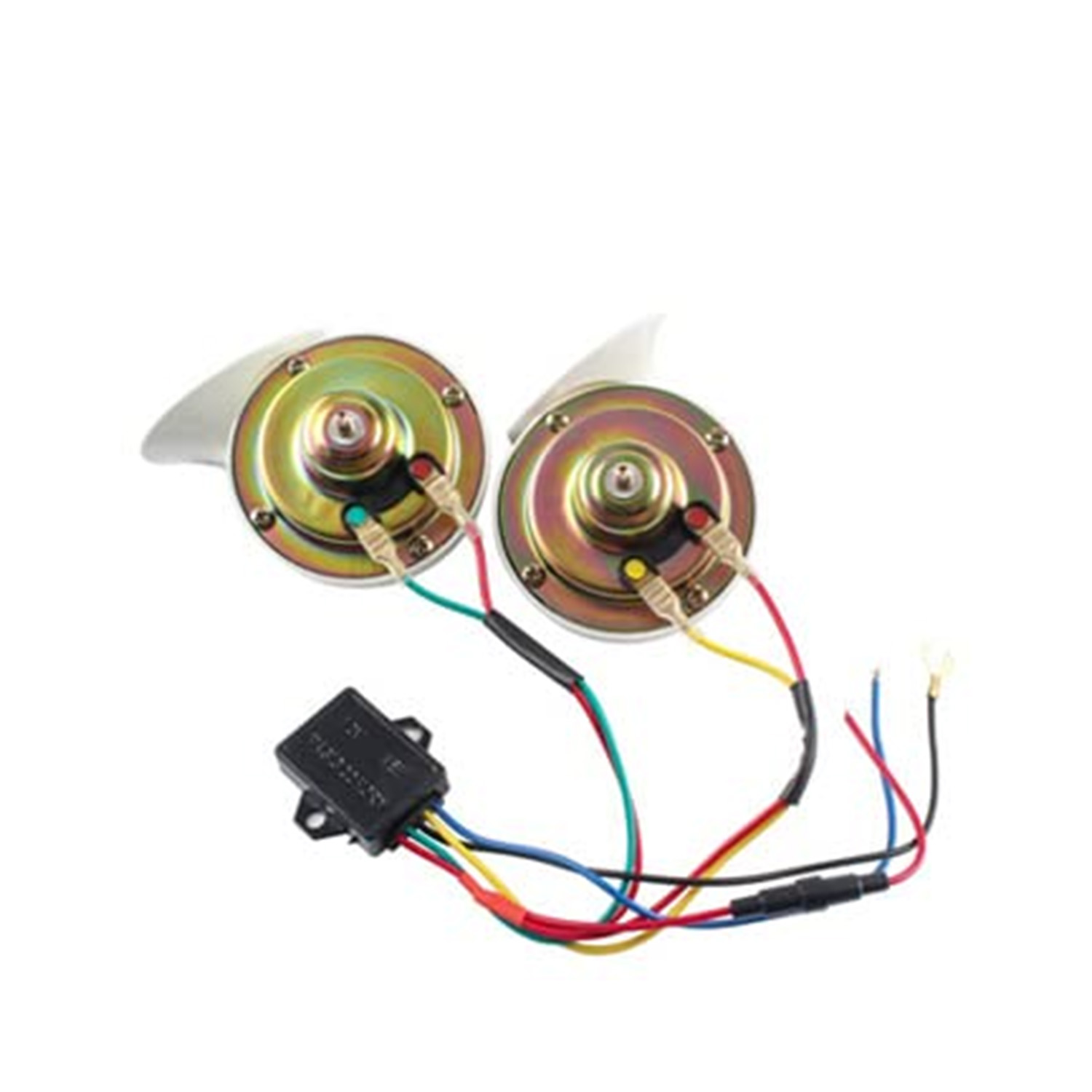 Picture of Electric Ultra Loud Air Snail Horn Magic 18 Sounds for Motorcycle Car Truck Vehicle
