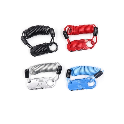 Picture of 3 Digit combination lock for helmet or bike motorcycle parts