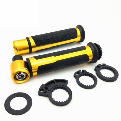 Picture of Italian Design Supper Grips. Rubber With Aluminium insert. Barracuda Grip for Motorcycle