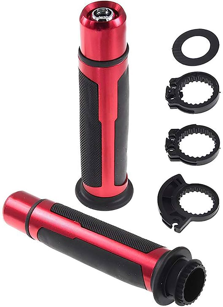 Picture of Italian Design Supper Grips. Rubber With Aluminium insert. Barracuda Grip for Motorcycle