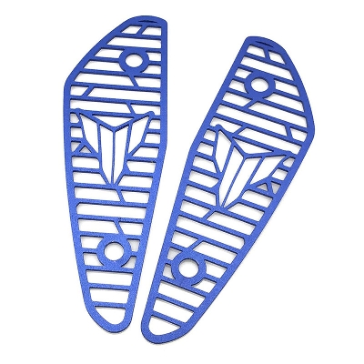 Picture of Air Intake cover or Radiator  jali cover  for Motorcycle. MT-15 -Blue