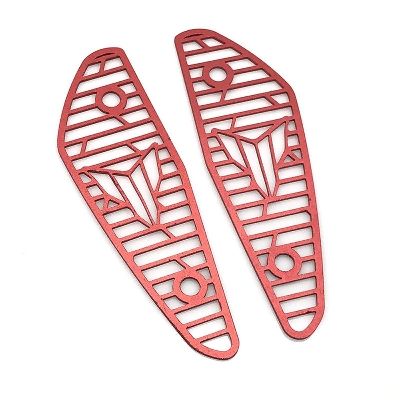 Picture of Air intake cover. radiator JAli cove  for yamaha MT-15 . Red