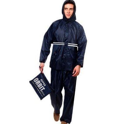 Picture of Waterproof best quality Orbit supper rain coat for biker. blue or black