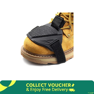 Picture of Motorcycle Gear Shift Rubber Shoe Cover Flat - Black