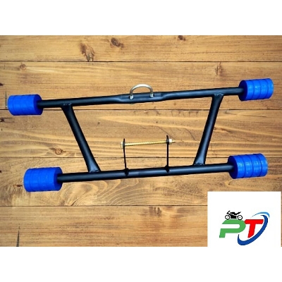 Picture of Universal Bike Bumper for Motorcycle. Blue 4 Cap