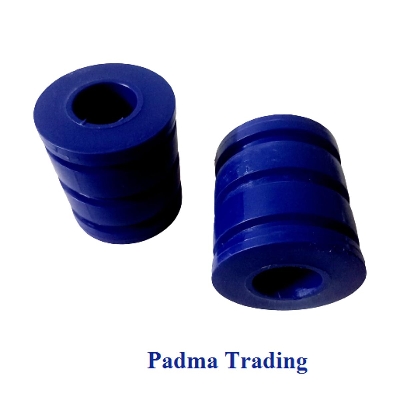 Picture of Bike Bumper Gutli Rubber Cap For Motorcycle Accessorise- 2 Pcs. Blue