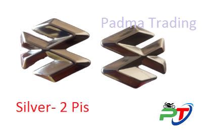 Picture of Aluminum Bajaj Round Ambush Logo Sticker For Motorcycle