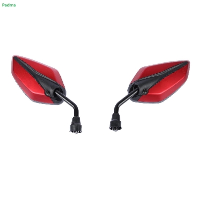 Picture of Daba Mini Looking Glass For Motorcycle - Looking Glass For Bike- Red