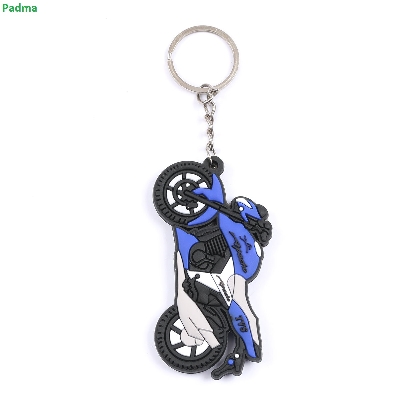 Picture of Bike Designe Key Ring For Biker. Apache Rtr Tvs - Key Ring- Blue