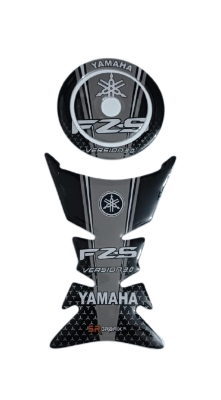 Picture of Bike Fuel Tank Pad Protector Sticker For FZ-S V3.0 Motorcycle -Black