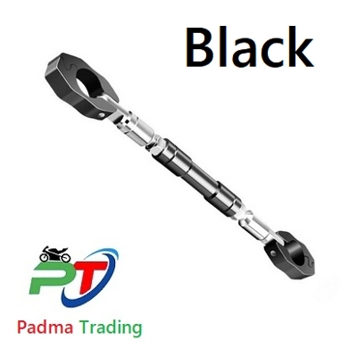 Picture of Universal Adjustable Looking Glass Stick. Balance Handlebar Crossbar For Motorcycle.or Tana (Adjutle 9.5 to10.5 Inchi)- Black