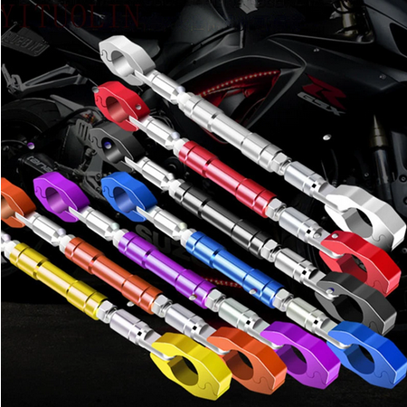 Picture of Universal Adjustable Looking Glass Stick. Balance Handlebar Crossbar For Motorcycle.or Tana (Adjutle 9.5 to10.5 Inchi)- Golden