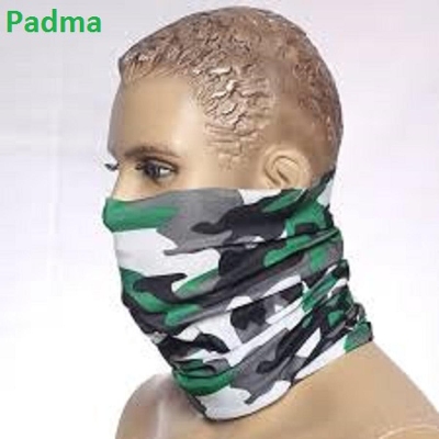 Picture of 9 In 1 Magical Scarf Banada For Bikers. Army Multi color