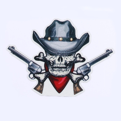 Picture of Decoration sticker K1. Ghost Cow Boy Sticker for motorcycle.