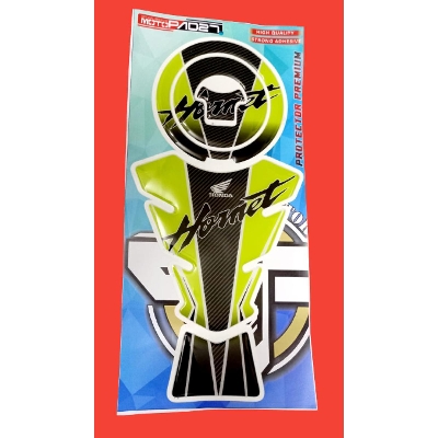 Picture of High Quality Fuel Tank Pad Protector Sticker For Honda Hornet Motorcycle. Neon - Bike Stickers