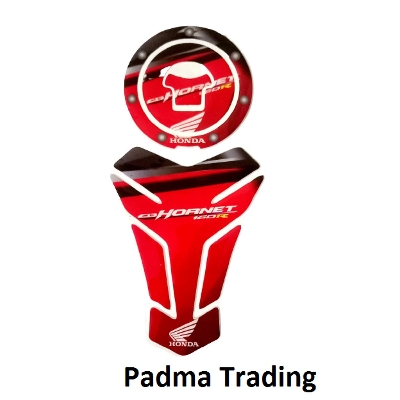 Picture of Fuel Tank Pad Sticker for Motorcycle CB Hornet 160R. RED