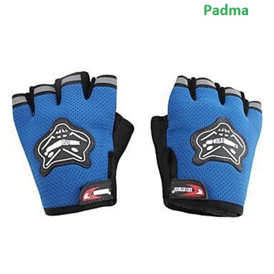Picture of Half Finger Hand Gloves For Bikers-1 pair