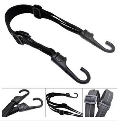 Picture of Helmet holder for motorcycle . 2 hook black