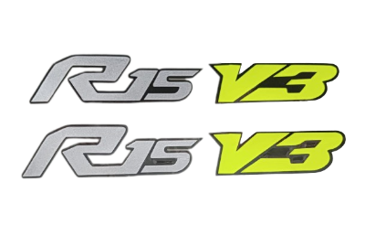 Picture of 2 Pis Logo sticker for motorcycle R15 V3 or decoration sticker Yamaha V3- Si-Ye