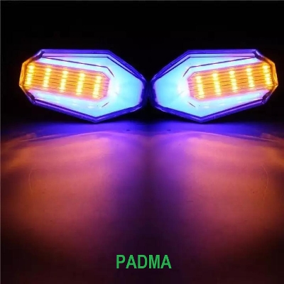 Picture of Dual Color 33 LED Motorcycle Indicator  Light Motorbike Universal
