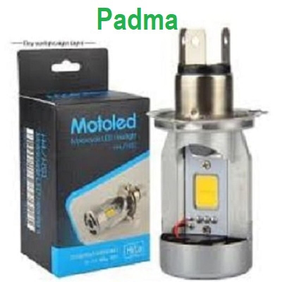 Picture of Motorcycle headlight LED H4 bulb Motoled LED Headlight White color For Any Bike