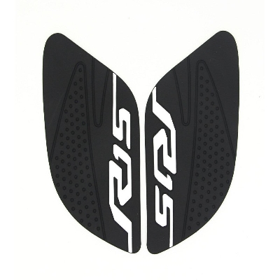 Picture of Motorcycle Fuel Tank Pad Anti Slip Protector Stickers Knee Grip Side Decals For Yamaha R15 - White in Black