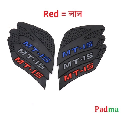 Picture of Fuel Tank thai Pad For Motorcycle. Anti Slip Protector Pad  Knee Side Decals For Yamaha MT-15