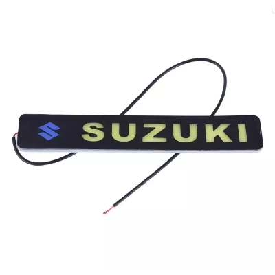 Picture of Bike Brand Front Name Plate Led Light For Szuki Motorcycle Or Display Light - Bike Accessories