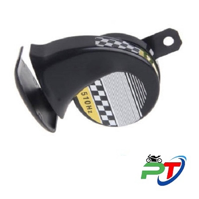 Picture of 12V Universal Waterproof Loud Snail Horn  For Motorcycle or Bike. Black
