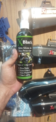 Picture of XBlack - Xtra Shines & Protects Protectant SprayPolish for Motorcycle or Car. High Gloss & Sunscreen Formulation - 250ml