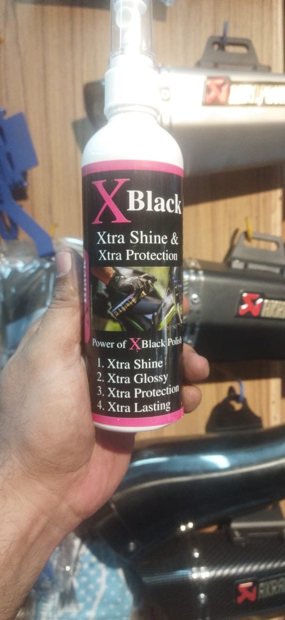 Picture of XBlack - Xtra Shines & Protects Protectant SprayPolish for Motorcycle or Car. High Gloss & Sunscreen Formulation - 250ml