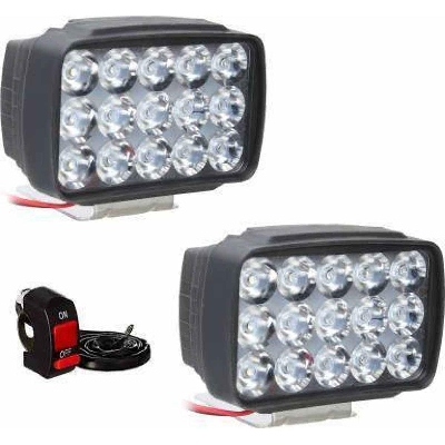 Picture of Spot Headlight for Motorcycle 2*15 LED with 1 switch
