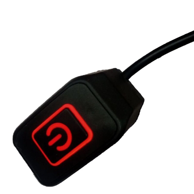 Picture of On/Off Switch With Light For Motorcycle Or Bike. Best Quality Switch, Red - Bike Accessories