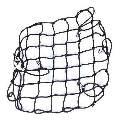 Picture of Seat Net or Helmet Holder for Motorcycle - Black