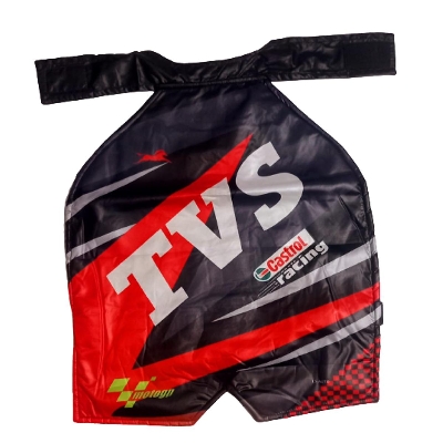 Picture of Motorcycle Chest guard for Biker. Branded Tvss colorful- red