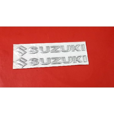 Picture of Decoration ambosh sticker for Motorcycle suzuky. silver color