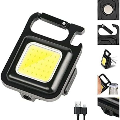 Picture of COB Rechargeable Keychain Light for bike. can use multi purpose and kitchen Light