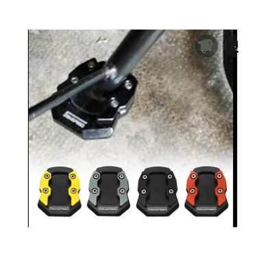 Picture of Universal Side Stand Pad for Motorcycle CNC Aluminum Alloy-Black