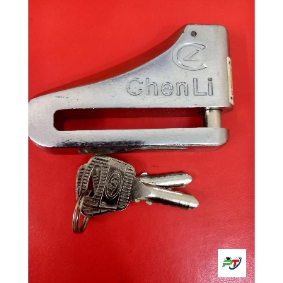 Picture of Chenli Hydraulic Disc Lock For Motorcycle or Bike. Big Size RTR 4V Model 8507