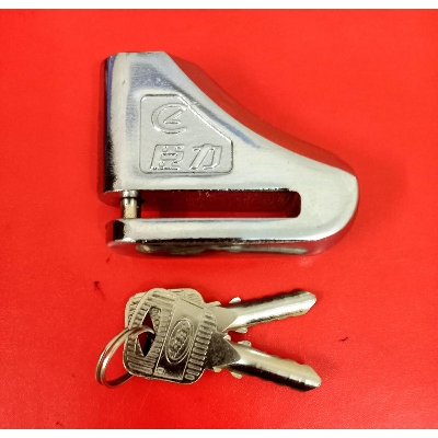 Picture of Chenli Hydraulic Disc Lock For Motorcycle or Bike. RTR Lock. Medium Size Model 8666